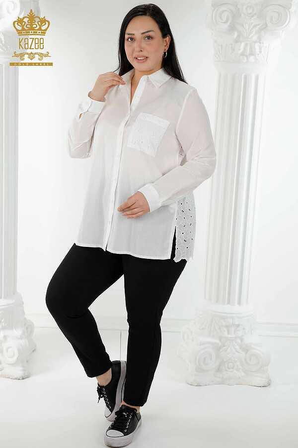 Reel Tekstil - Likra Örmeli İle Üretilen Kot Pantolon Kemerli Kadın Giyim Üreticisi - 3468 | Reel Tekstil